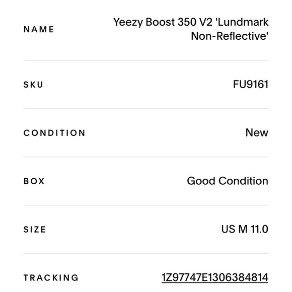 Men’s Yeezy Boost 350 ‘Lundmark’ (non-reflective) - Picture 7 of 7